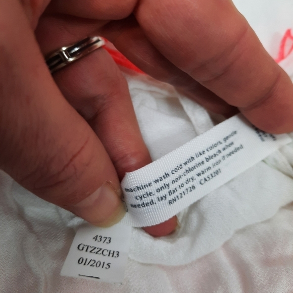 Aeropostale Boho Layered Tank Embroidered Diamond Lace Size Medium Women's - Picture 9 of 9